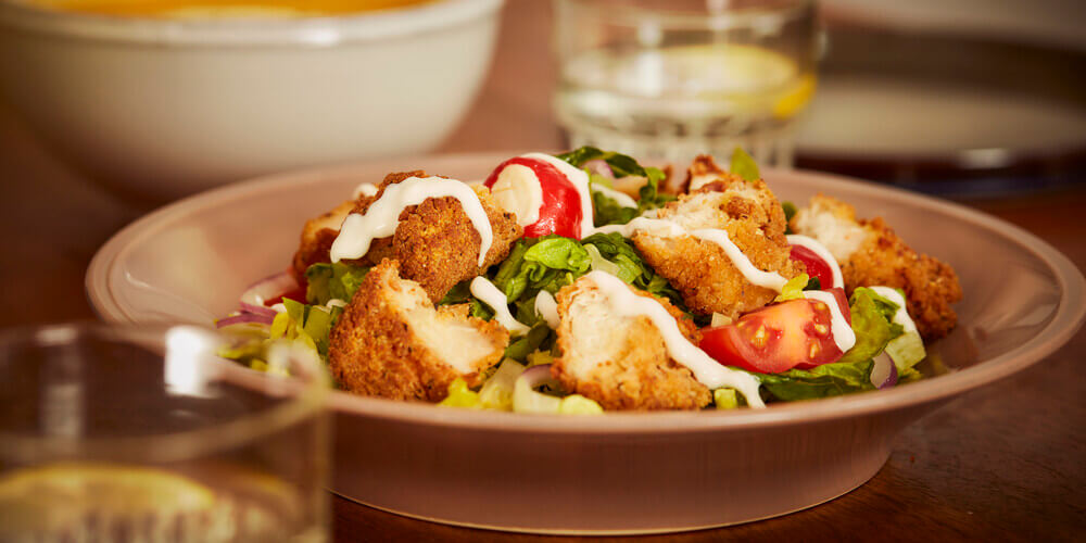 Crispy Chicken Salat