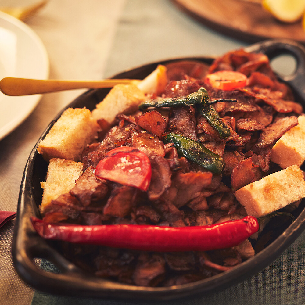 Iskender mit Kebab