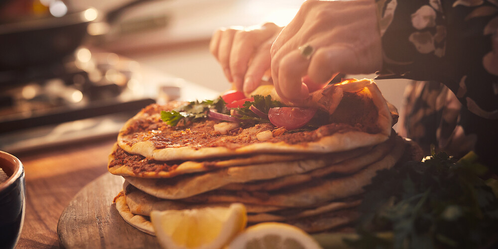 Authentieke Lahmacun