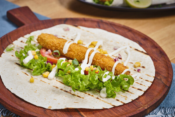 Crispy chicken wrap